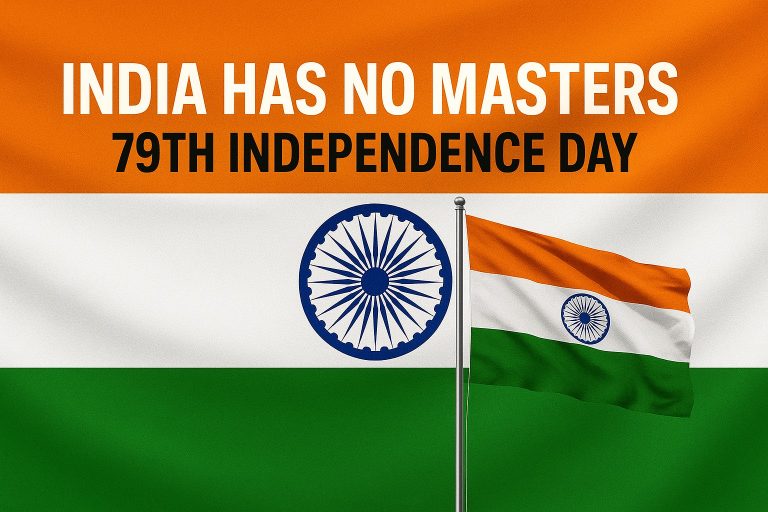 India at 79: Independence Means We Choose Our Friends