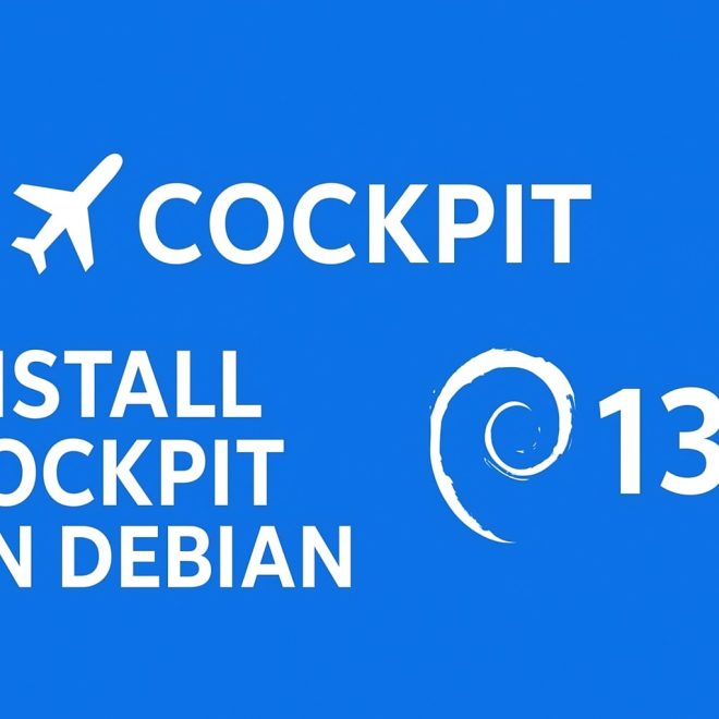 Install a Full-Featured Cockpit on Debian 13 (With Backports)