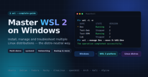 Windows Subsystem for Linux (WSL): The Complete Distro-Neutral Guide to Installation, Administration and Multi-Distribution Management
